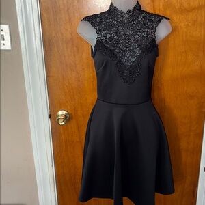 Charlotte Russe Black Lace Dress